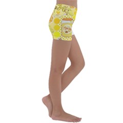 Kids  Lightweight Velour Yoga Shorts 