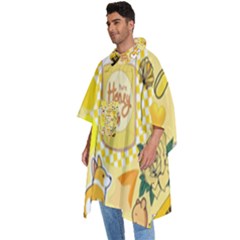 Men s Hooded Rain Ponchos 