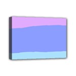 Pastel Colour, Blue, Lilac, Orange, Pastel, Pink, Romance Mini Canvas 7  x 5  (Stretched)