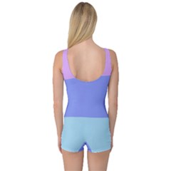 One Piece Boyleg Swimsuit 