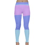 Pastel Colour, Blue, Lilac, Orange, Pastel, Pink, Romance Classic Yoga Leggings