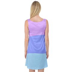 Sleeveless Satin Nightdress Back