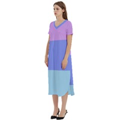 T-Shirt Midi Dress With Pockets 