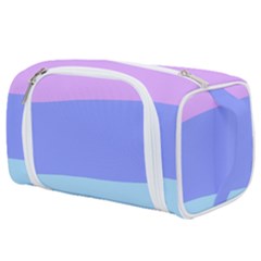 Pastel Colour, Blue, Lilac, Orange, Pastel, Pink, Romance Toiletries Pouch from ArtsNow.com