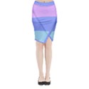 Midi Wrap Pencil Skirt 