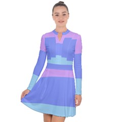 Long Sleeve Panel Dress 