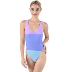 High Leg Strappy Swimsuit 