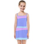 Pastel Colour, Blue, Lilac, Orange, Pastel, Pink, Romance Kids  Summer Sun Dress