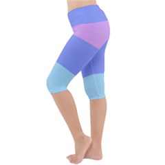 Lightweight Velour Cropped Yoga Leggings 