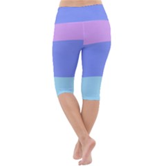 Lightweight Velour Cropped Yoga Leggings 