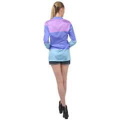 Long Sleeve Satin Shirt 