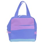 Pastel Colour, Blue, Lilac, Orange, Pastel, Pink, Romance Boxy Hand Bag