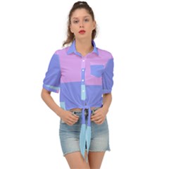 Tie Front Shirt  