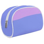 Pastel Colour, Blue, Lilac, Orange, Pastel, Pink, Romance Make Up Case (Medium)