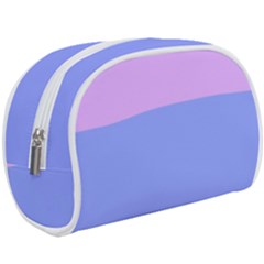 Pastel Colour, Blue, Lilac, Orange, Pastel, Pink, Romance Make Up Case (Large) from ArtsNow.com