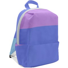 Zip Up Backpack 