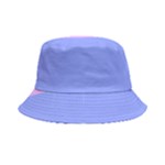 Pastel Colour, Blue, Lilac, Orange, Pastel, Pink, Romance Inside Out Bucket Hat