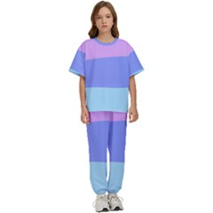 Kids  T-Shirt and Pants Sports Set 