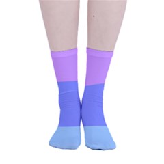 Smooth Crew Length Tube Socks 