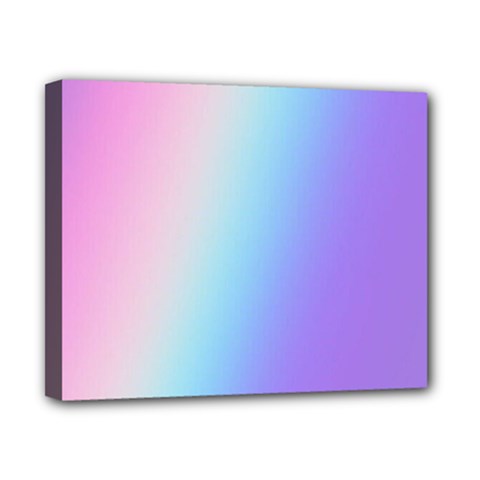 Pastel Rainbow, Color Canvas 10  x 8  (Stretched) from ArtsNow.com