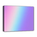 Pastel Rainbow, Color Deluxe Canvas 20  x 16  (Stretched)