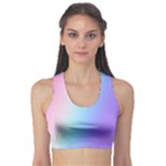 Pastel Rainbow, Color Fitness Sports Bra