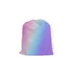 Pastel Rainbow, Color Drawstring Pouch (Small)