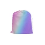 Pastel Rainbow, Color Drawstring Pouch (Medium)