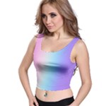 Pastel Rainbow, Color Crop Top