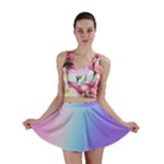 Pastel Rainbow, Color Mini Skirt