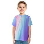 Pastel Rainbow, Color Kids  Sport Mesh T-Shirt