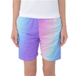 Pastel Rainbow, Color Women s Basketball Shorts