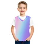 Pastel Rainbow, Color Kids  Basketball Tank Top