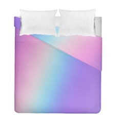 Pastel Rainbow, Color Duvet Cover Double Side (Full/ Double Size) from ArtsNow.com