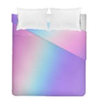 Pastel Rainbow, Color Duvet Cover Double Side (Full/ Double Size)