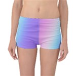 Pastel Rainbow, Color Reversible Boyleg Bikini Bottoms