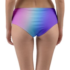 Reversible Mid-Waist Bikini Bottoms 