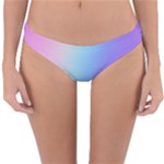 Pastel Rainbow, Color Reversible Hipster Bikini Bottoms