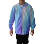 Pastel Rainbow, Color Kids  Hooded Windbreaker