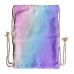 Pastel Rainbow, Color Drawstring Bag (Large)