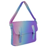 Pastel Rainbow, Color Buckle Messenger Bag