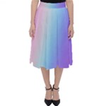 Pastel Rainbow, Color Classic Midi Skirt