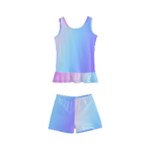 Pastel Rainbow, Color Kids  Boyleg Swimsuit