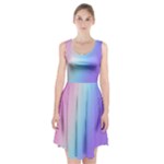 Pastel Rainbow, Color Racerback Midi Dress