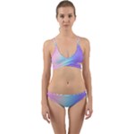 Pastel Rainbow, Color Wrap Around Bikini Set