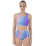 Pastel Rainbow, Color Racer Back Bikini Set