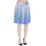 Pastel Rainbow, Color Pleated Skirt