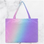 Pastel Rainbow, Color Zipper Medium Tote Bag