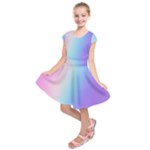 Pastel Rainbow, Color Kids  Short Sleeve Dress