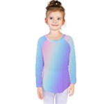 Pastel Rainbow, Color Kids  Long Sleeve T-Shirt